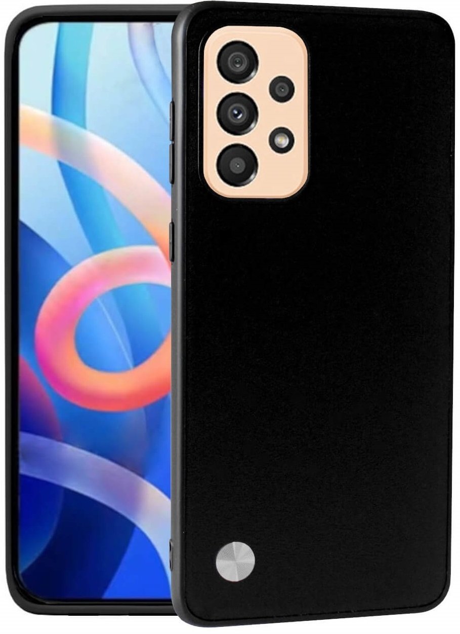 Θήκη Samsung Galaxy A33 5G Bodycell Vegan Cover Σκληρή Black
