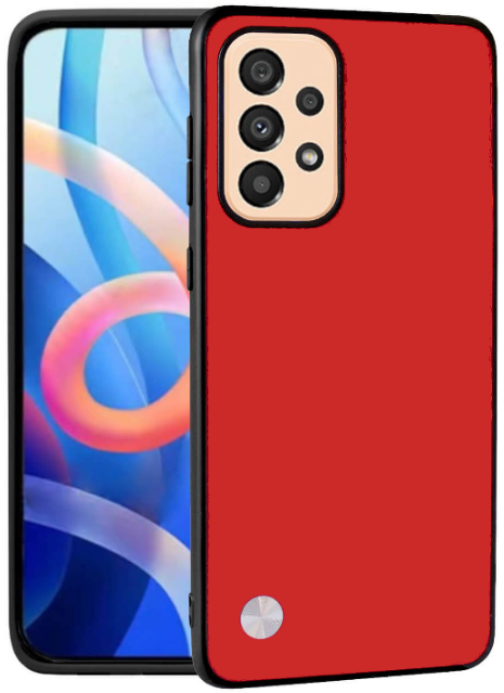 Θήκη Samsung Galaxy A33 5G Bodycell Vegan Cover Σκληρή Red