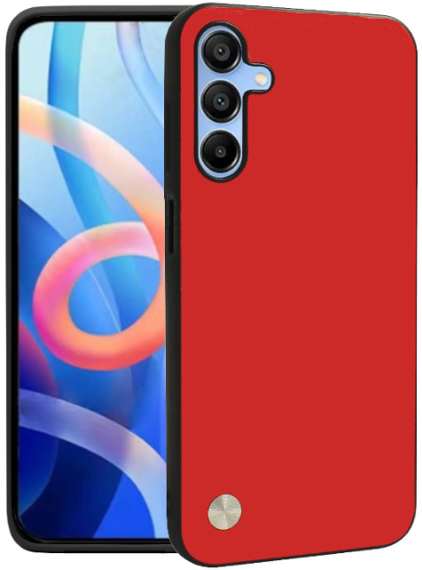 Θήκη Samsung Galaxy A34 Bodycell Vegan Cover Σκληρή - Red (5206015076688)