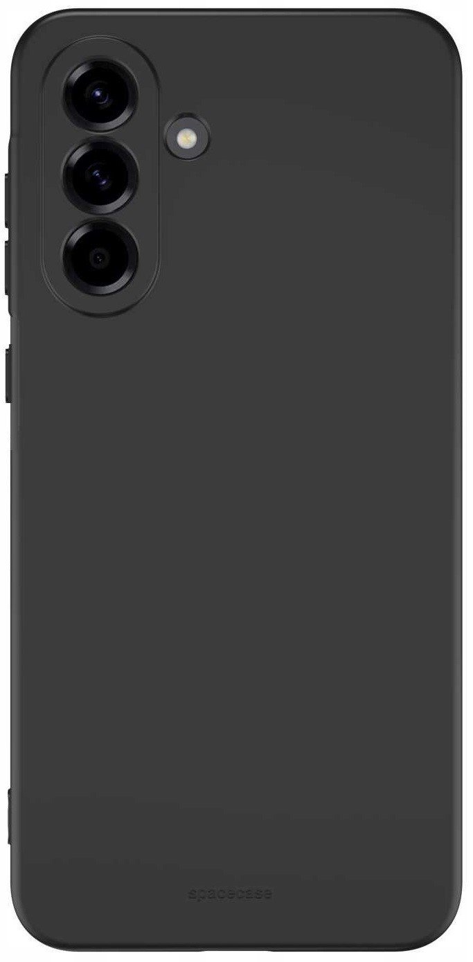 Θήκη Samsung Galaxy A36 Spacecase Silicone Case Σιλικόνης Black