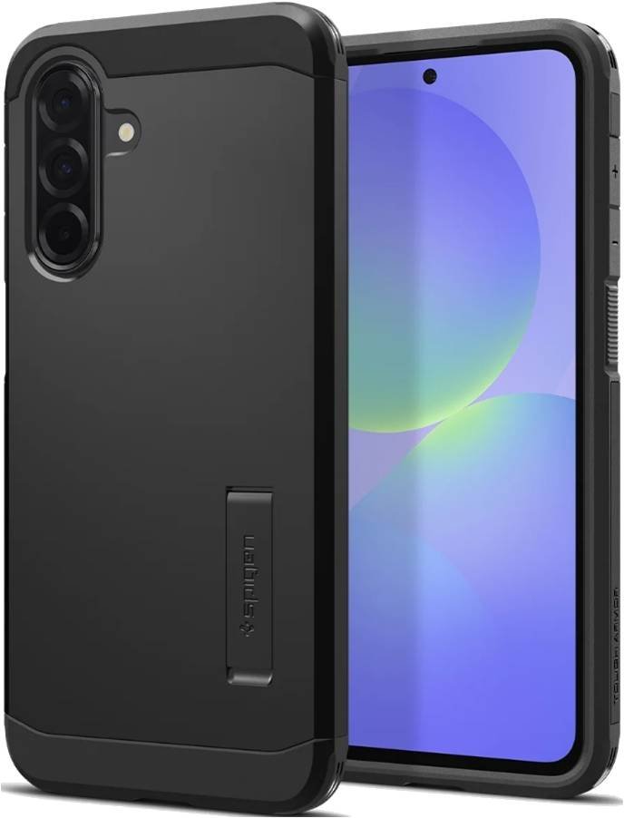 Θήκη Samsung Galaxy A36 Spigen Tough Armor Ανθεκτική Σκληρή με KickStand Black