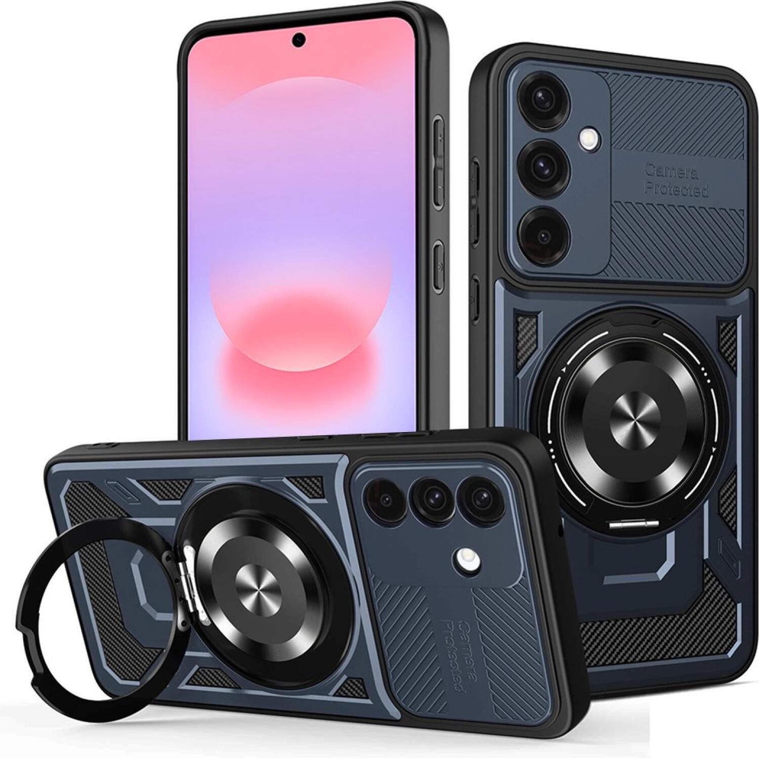 Θήκη Samsung Galaxy A37 / A56 / A36 Techsuit RuggedCam Ανθεκτική με KickStand & MagSafe Blue 