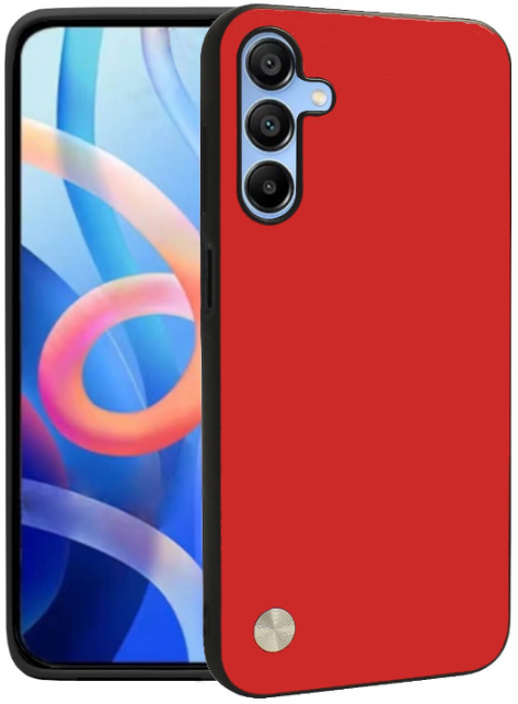 Θήκη Samsung Galaxy A54 Bodycell Vegan Cover Σκληρή - Red (5206015076923)