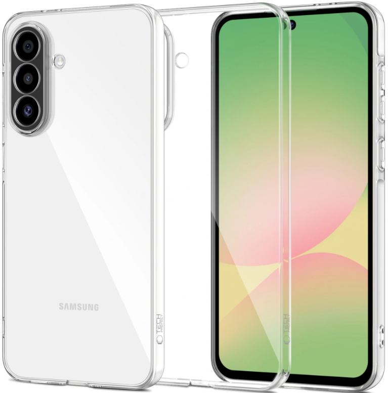 Θήκη Samsung Galaxy A56 Tech-Protect FlexAir Διάφανη Σιλικόνης Clear