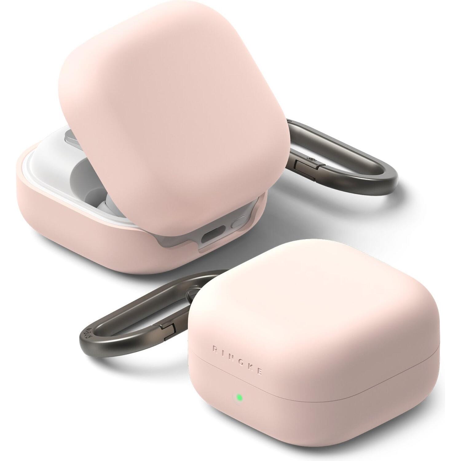 Θήκη Samsung Galaxy Buds 4 / 4 Pro Ringke Silicone Σκληρή Pink Sand