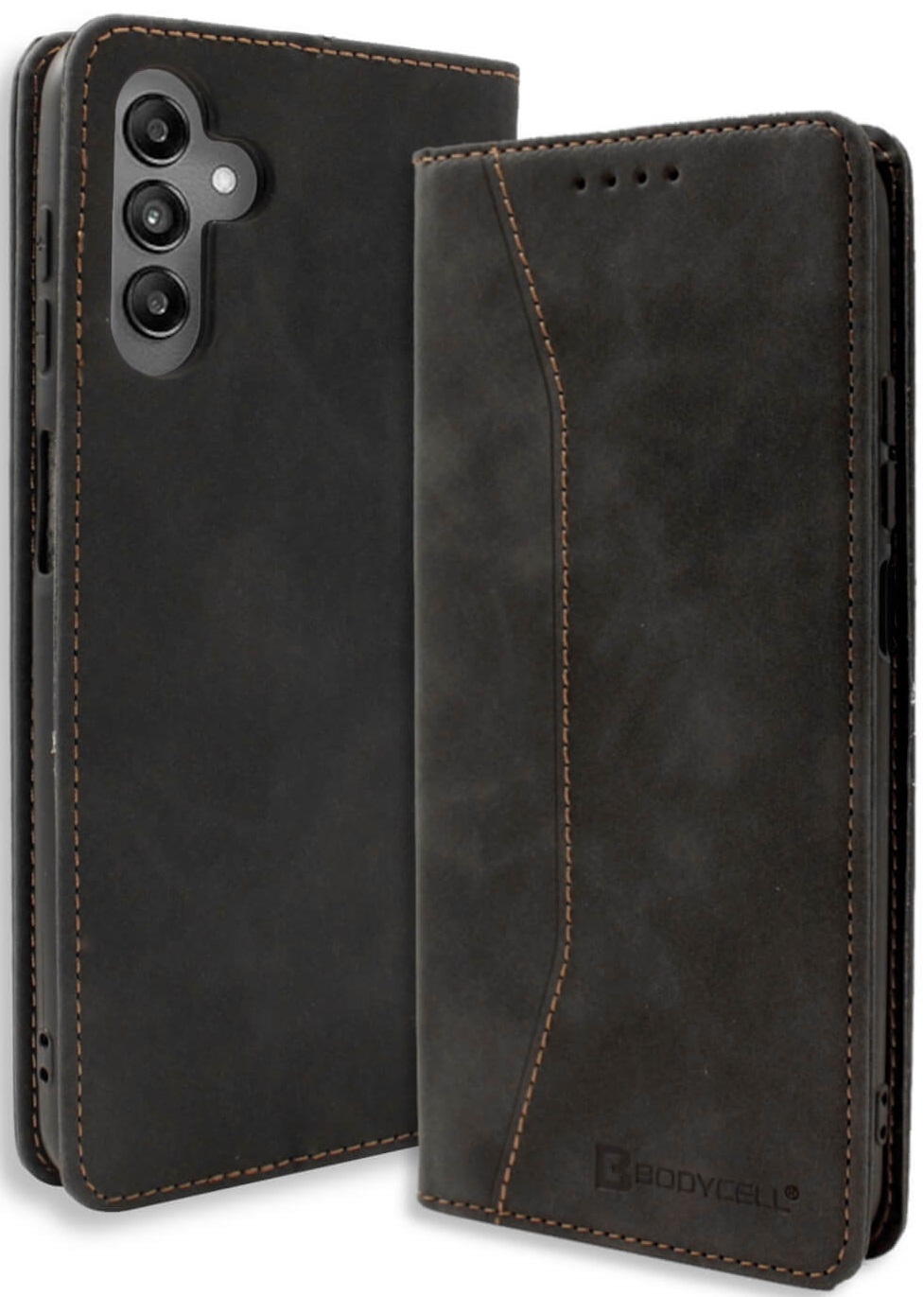 Θήκη Samsung Galaxy M35 - Bodycell Book Case Πορτοφόλι - Black (5206015079481)