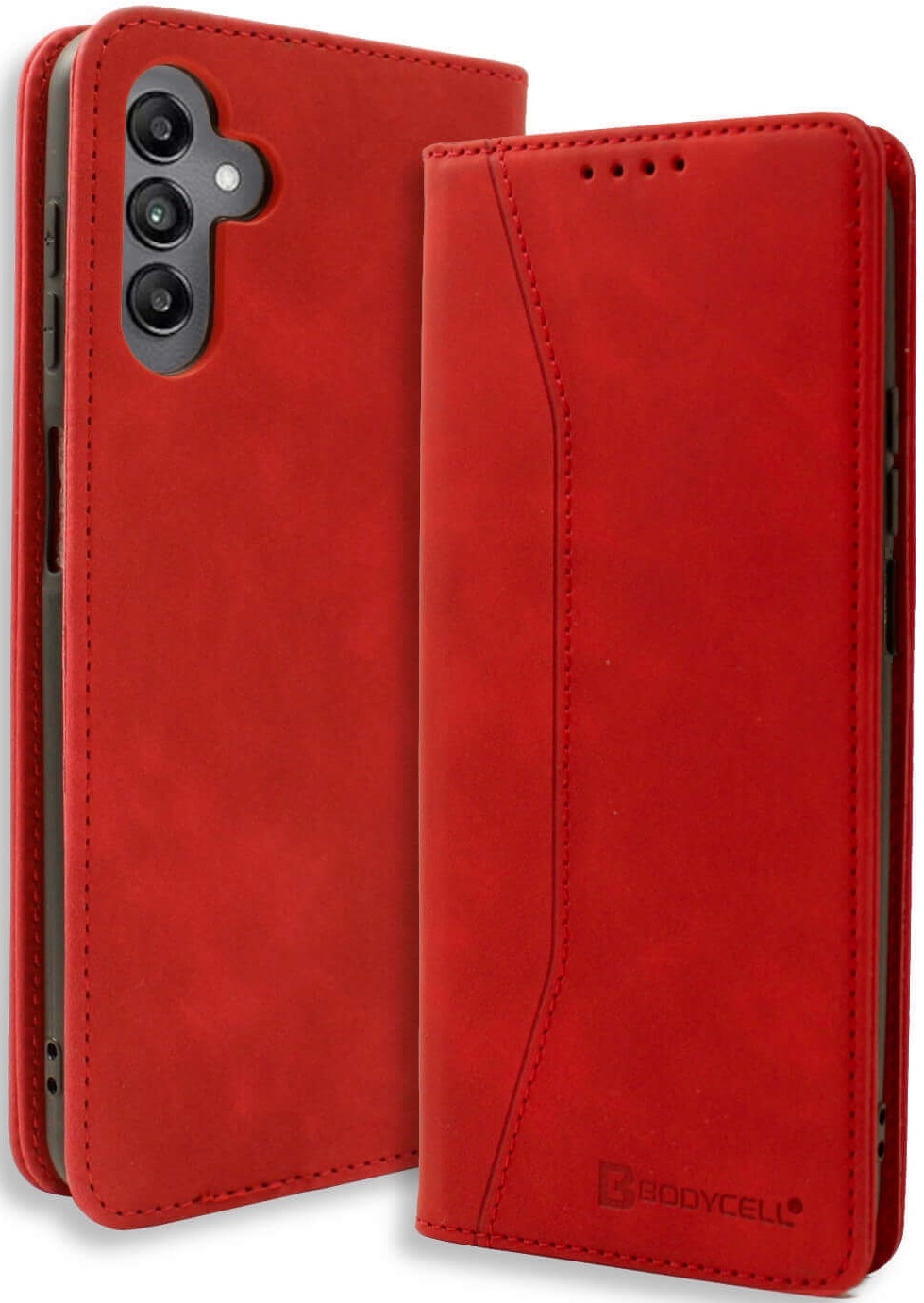 Θήκη Samsung Galaxy M35 - Bodycell Book Case Πορτοφόλι - Red