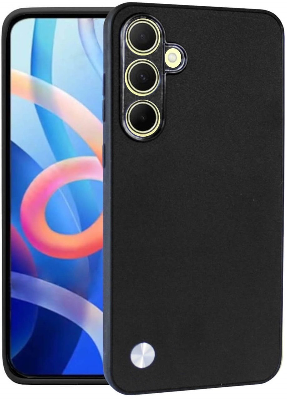 Θήκη Samsung Galaxy M55 Bodycell Vegan Cover Σκληρή - Black (5206015077012)