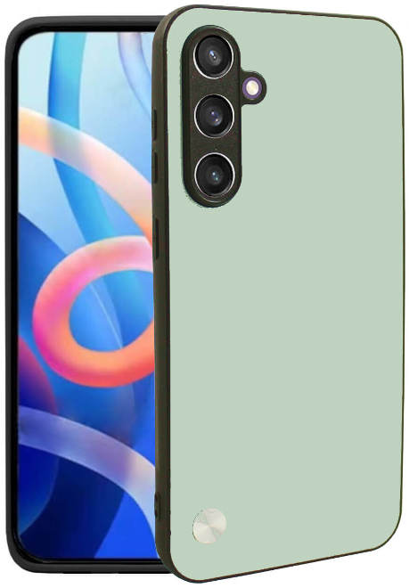 Θήκη Samsung Galaxy S23 FE Bodycell Vegan Cover Σκληρή - Light Green (5206015077197)