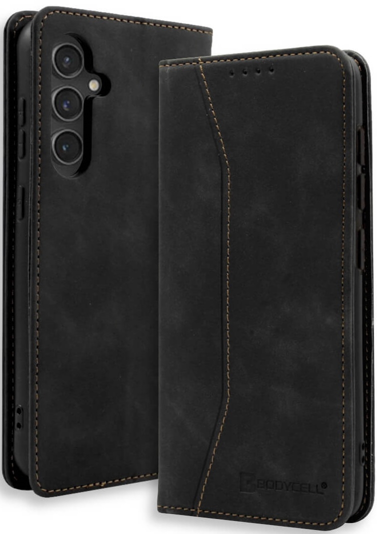 Θήκη Samsung Galaxy S24 FE - Bodycell Book Case Πορτοφόλι - Black