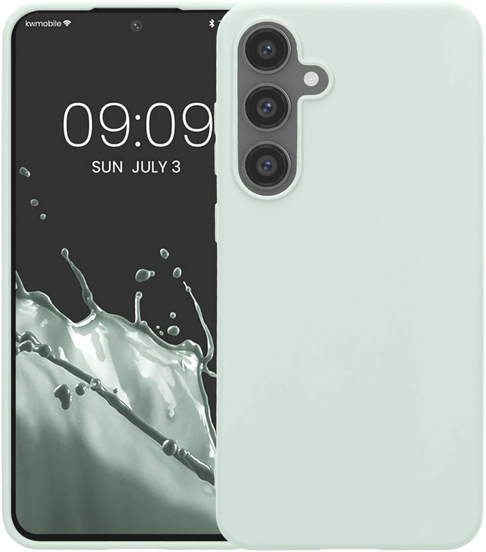 Θήκη Samsung Galaxy S24 FE KWmobile TPU Silicone Case Σιλικόνης Cool Mint