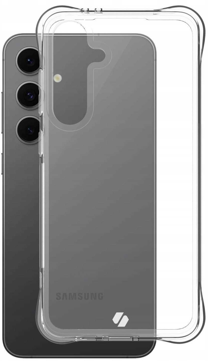 Θήκη Samsung Galaxy S24 FE Spacecase Anti-Shock Διάφανη Σιλικόνης 1mm Clear