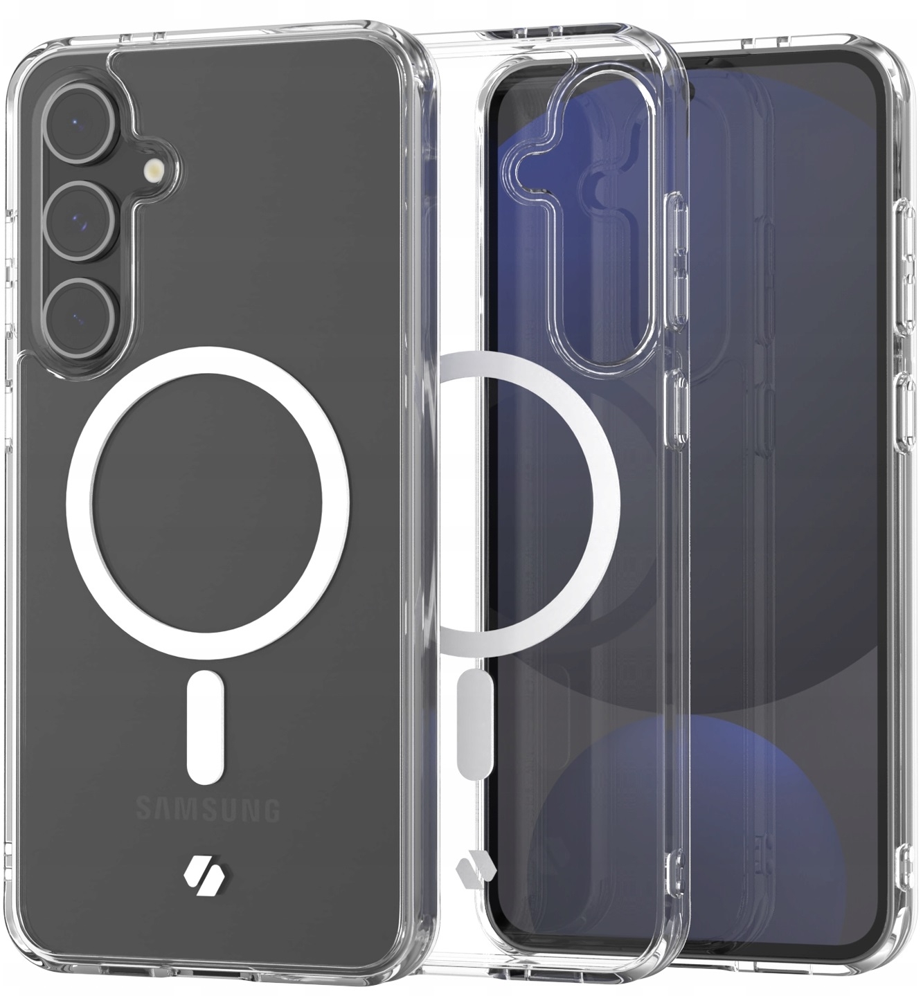 Θήκη Samsung Galaxy S24 FE Spacecase Clear MagSafe Σκληρή Διάφανη με MagSafe Transparent