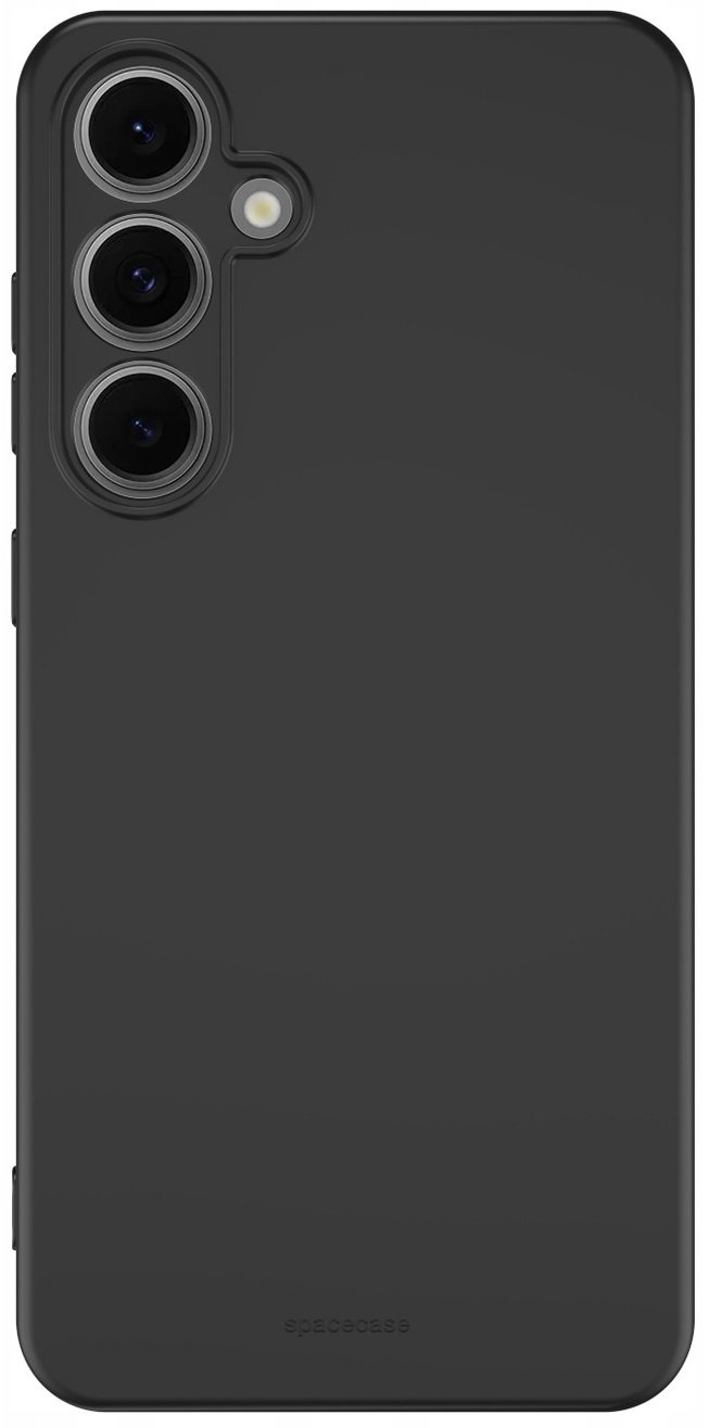 Θήκη Samsung Galaxy S24 FE Spacecase Silicone Case Σιλικόνης Black