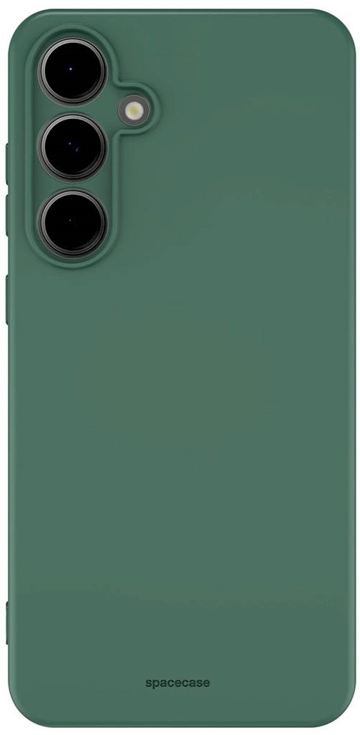 Θήκη Samsung Galaxy S24 FE Spacecase Silicone Case Σιλικόνης Dark Green