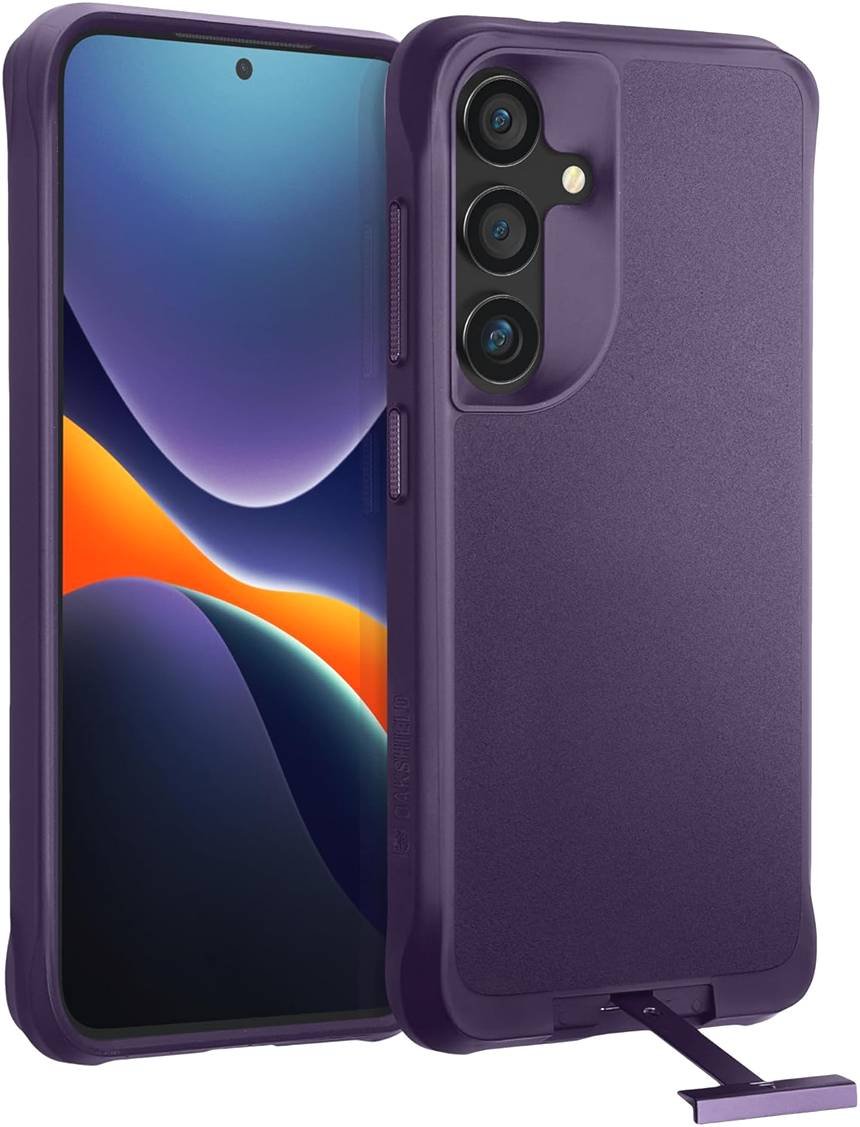 Θήκη Samsung Galaxy S24 Oakshield Σκληρή με KickStand Violet