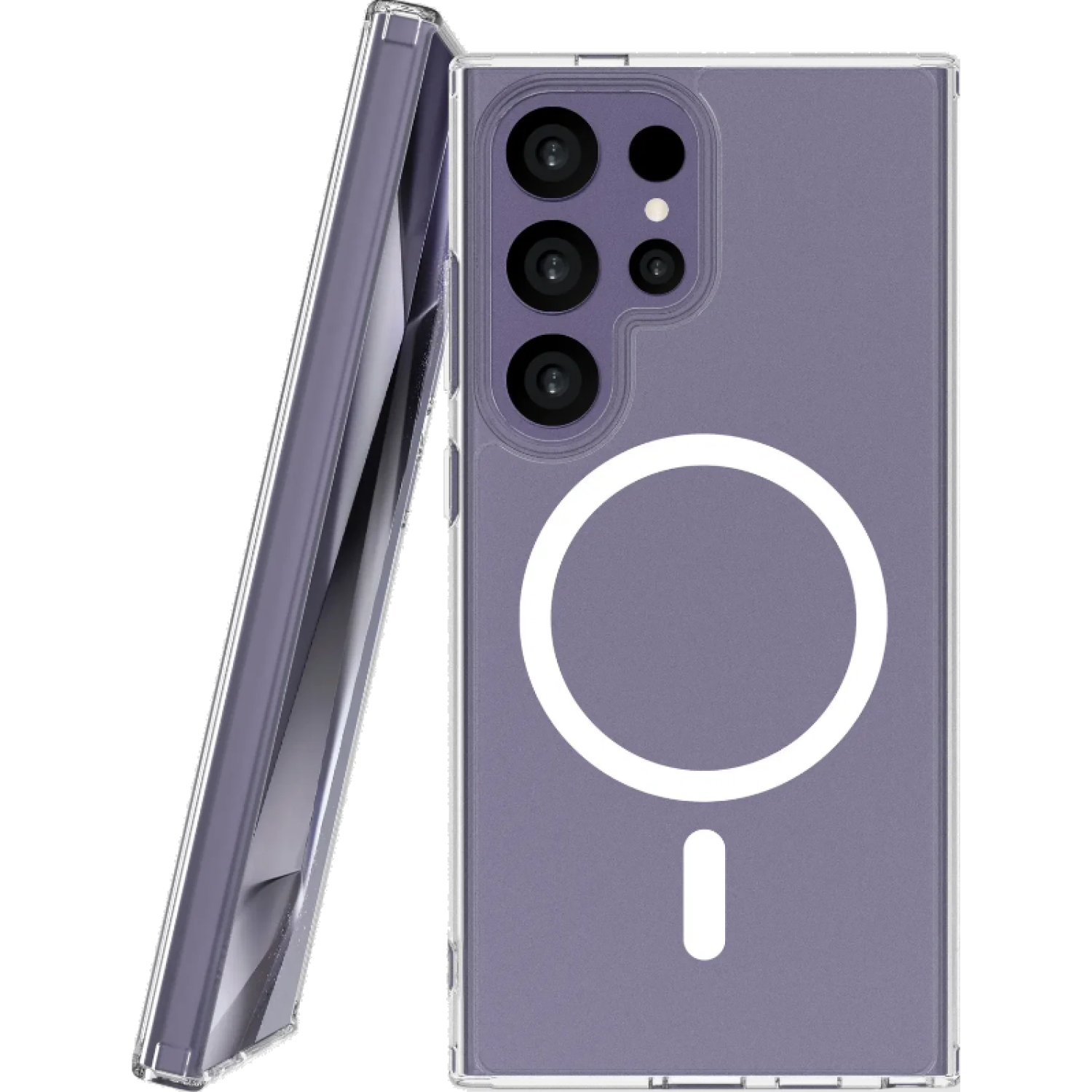 Θήκη Samsung Galaxy S24 Ultra Nekit Bare Thin Case Σκληρή Λεπτή Διάφανη με MagSafe 1.2mm Transparent