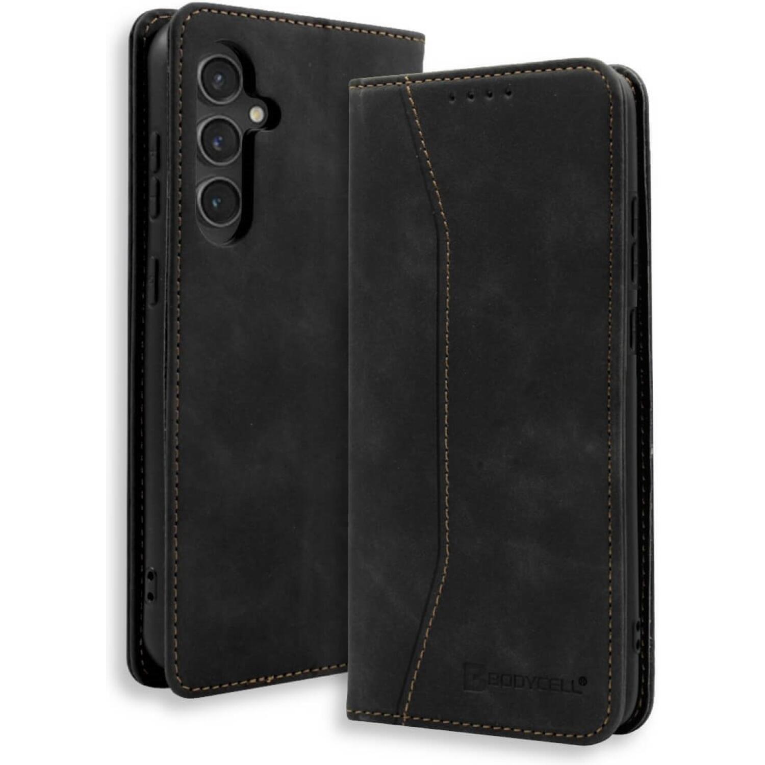 Θήκη Samsung Galaxy S25 FE Bodycell Book Case Πορτοφόλι Black