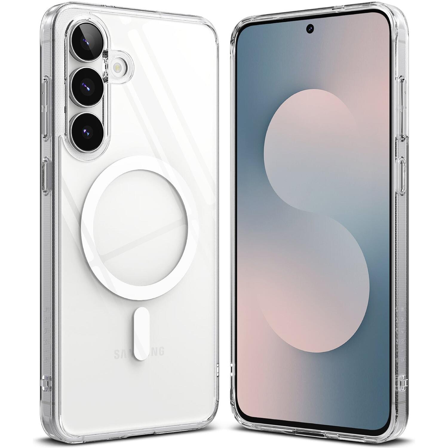 Θήκη Samsung Galaxy S25 FE Ringke Fusion Magnetic Ανθεκτική με MagSafe Clear