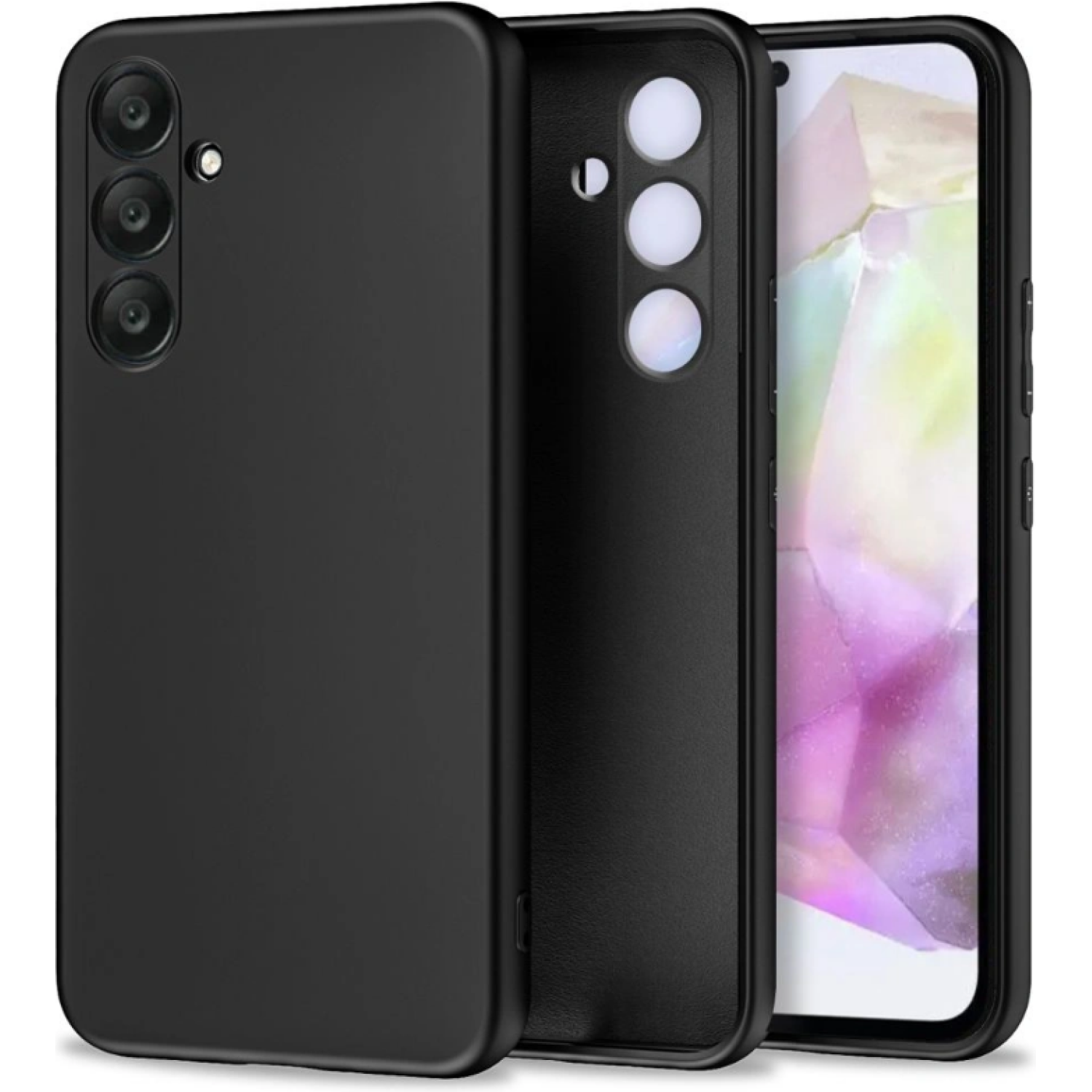 Θήκη Samsung Galaxy S25 FE Tech-Protect Icon Σιλικόνης Black