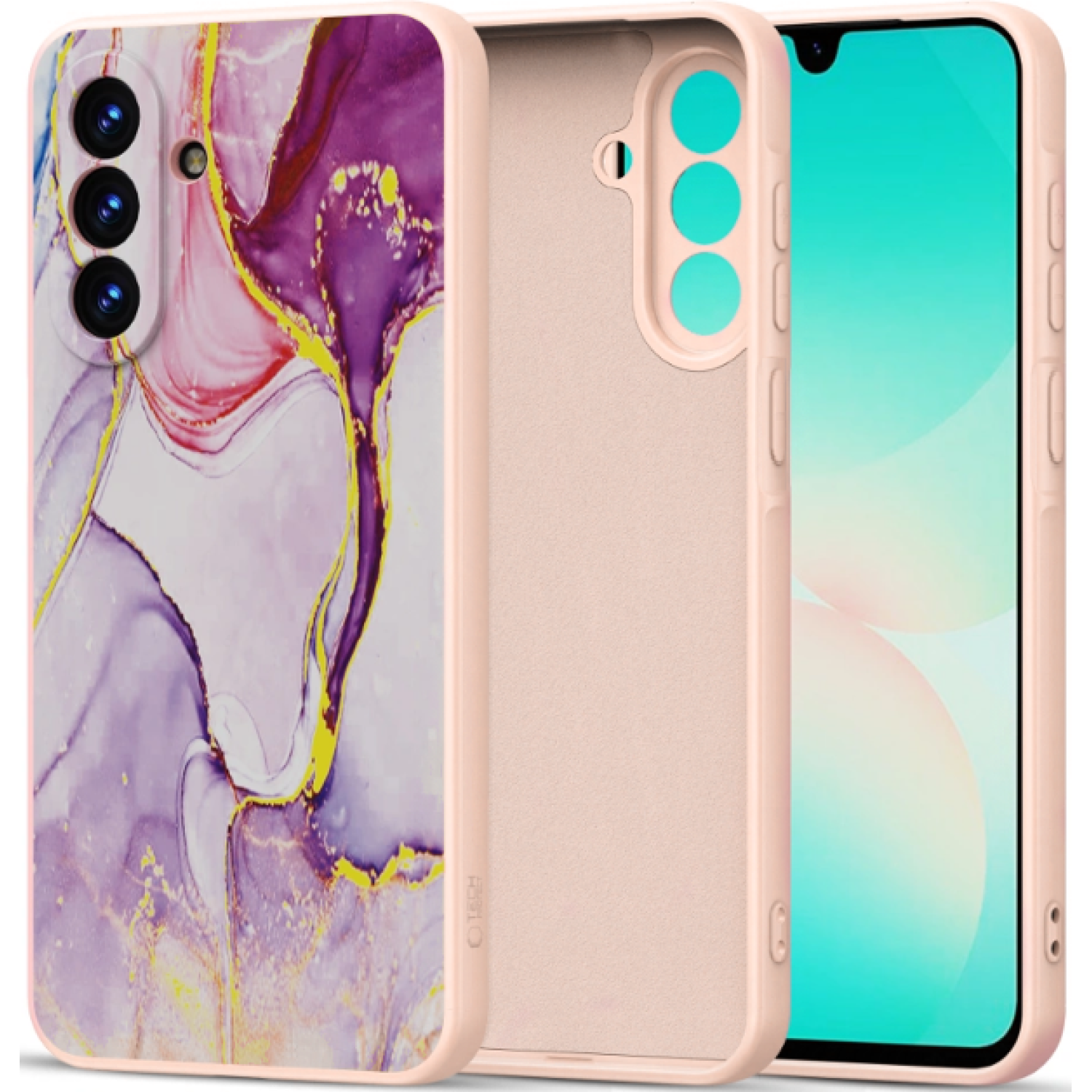 Θήκη Samsung Galaxy S25 FE Tech-Protect Icon Σιλικόνης Marble