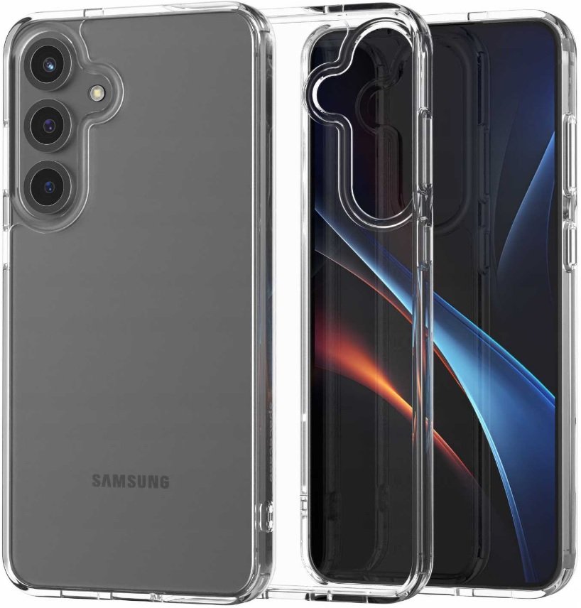 Θήκη Samsung Galaxy S25 Plus Spacecase Clear Case Σκληρή Διάφανη 1mm Transparent