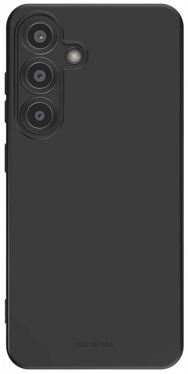 Θήκη Samsung Galaxy S25 Spacecase Silicone Case Σιλικόνης Black