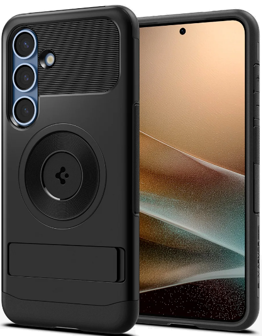 Θήκη Samsung Galaxy S25 Spigen Slim Armor MagFit με MagSafe Black