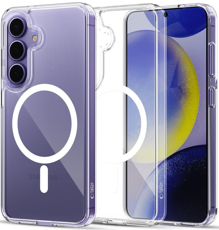Θήκη Samsung Galaxy S25 Tech-Protect FlexAir Hybrid Σκληρή Διάφανη με MagSafe Clear