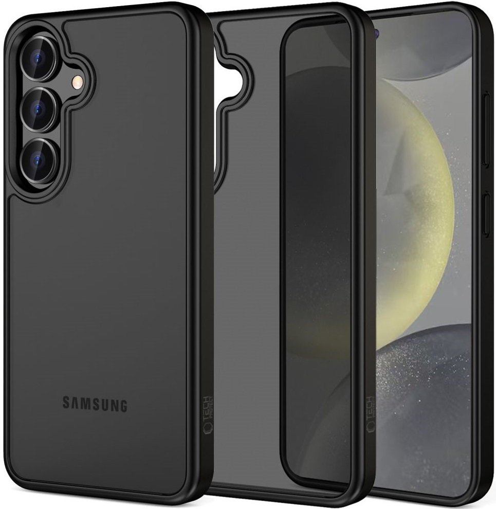 Θήκη Samsung Galaxy S25 Tech-Protect MagMat Σκληρή Ημιδιάφανη Matte Black