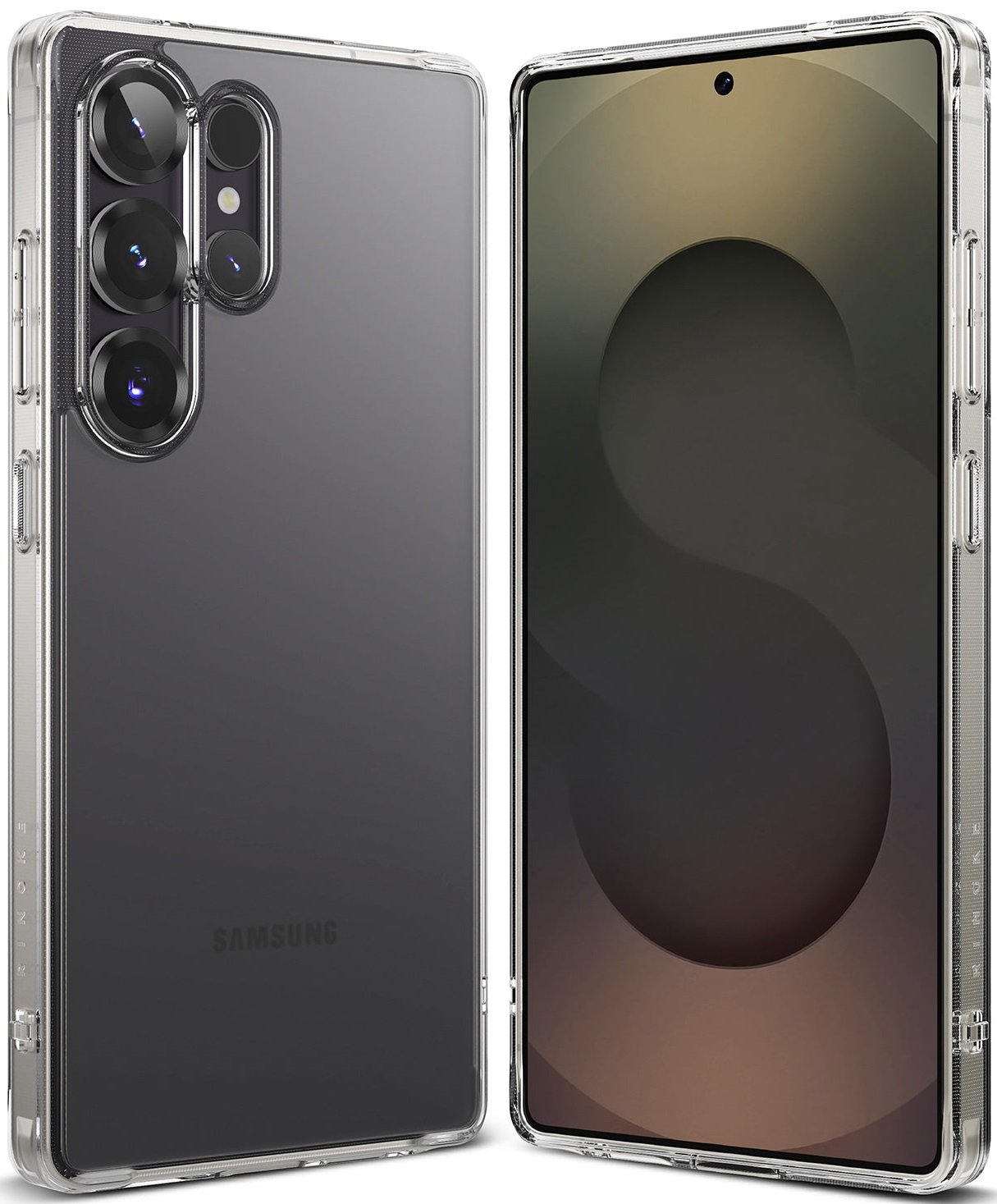 Θήκη Samsung Galaxy S25 Ultra Ringke Fusion Σκληρή με TPU Bumper Matte Clear