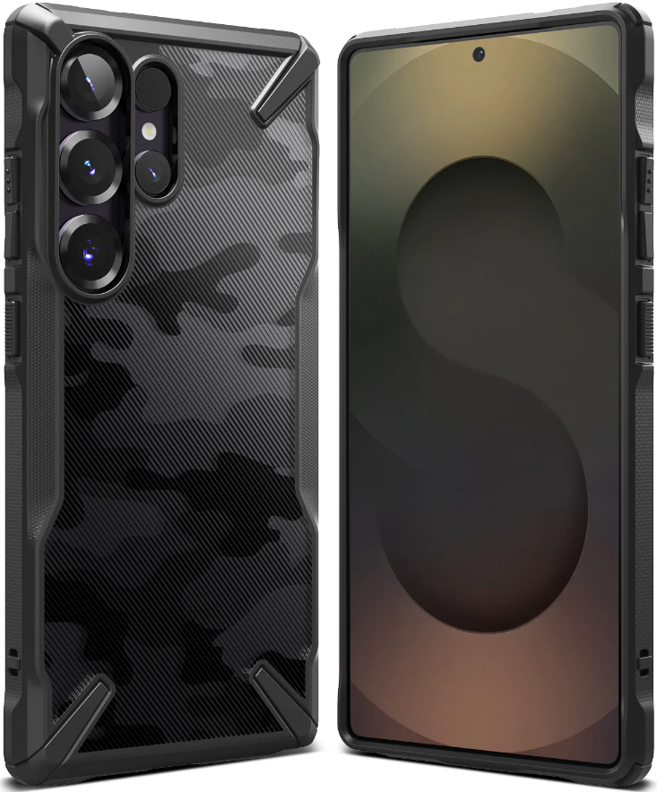 Θήκη Samsung Galaxy S25 Ultra Ringke Fusion X Σκληρή - Camo Black (Eco Package)