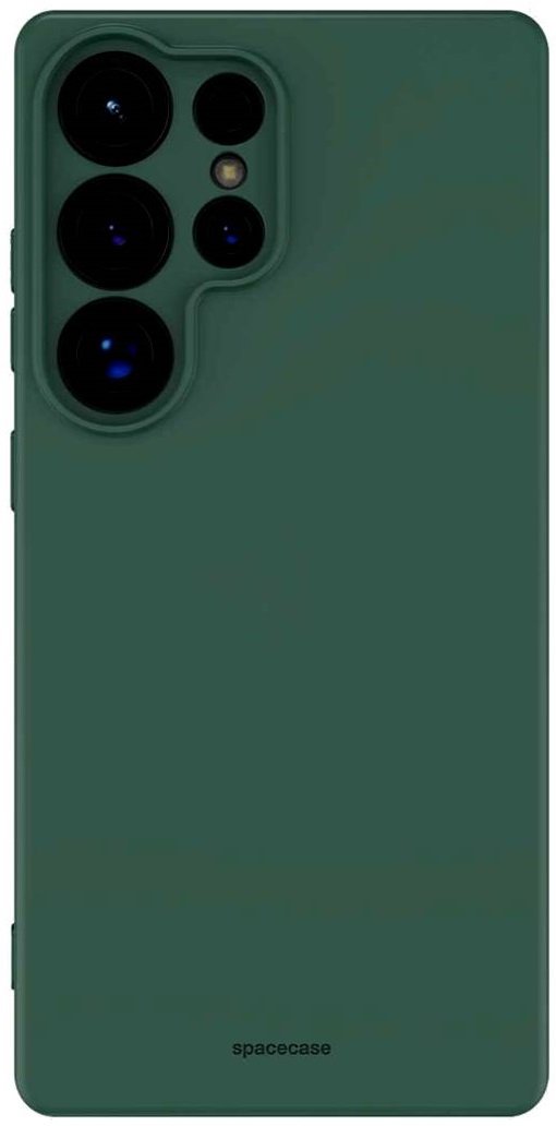 Θήκη Samsung Galaxy S25 Ultra Spacecase Silicone Case Σιλικόνης Dark Green 