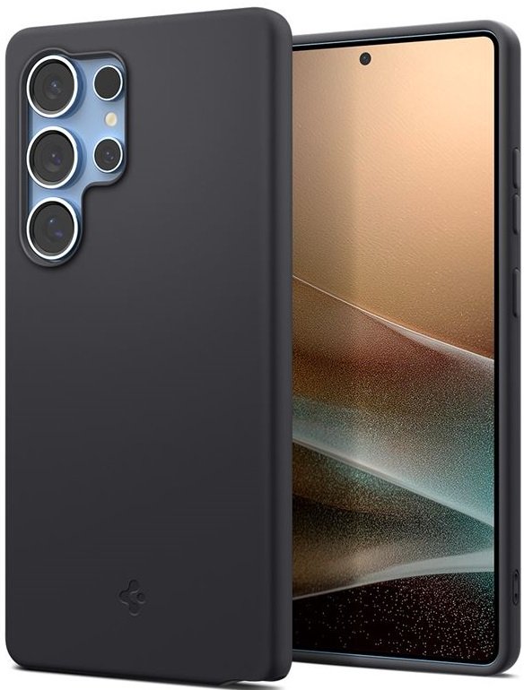 Θήκη Samsung Galaxy S25 Ultra Spigen Silicone Fit MagFit Σιλικόνης με MagSafe Black