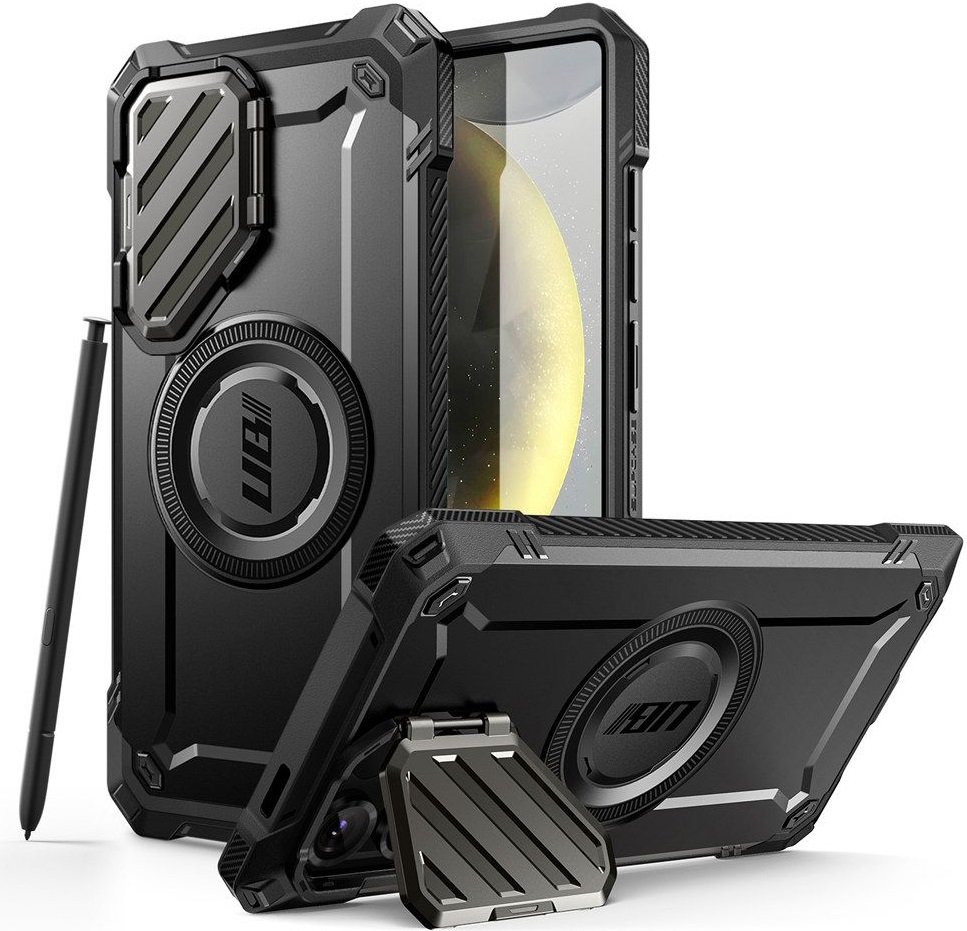 Θήκη Samsung Galaxy S25 Ultra Supcase Unicorn Beetle XT Mag Ανθεκτική MagSafe με Μεταλλικό Κάλυμμα για την Κάμερα Black