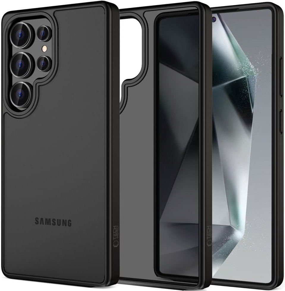 Θήκη Samsung Galaxy S25 Ultra Tech-Protect MagMat Σκληρή Ημιδιάφανη Matte Black