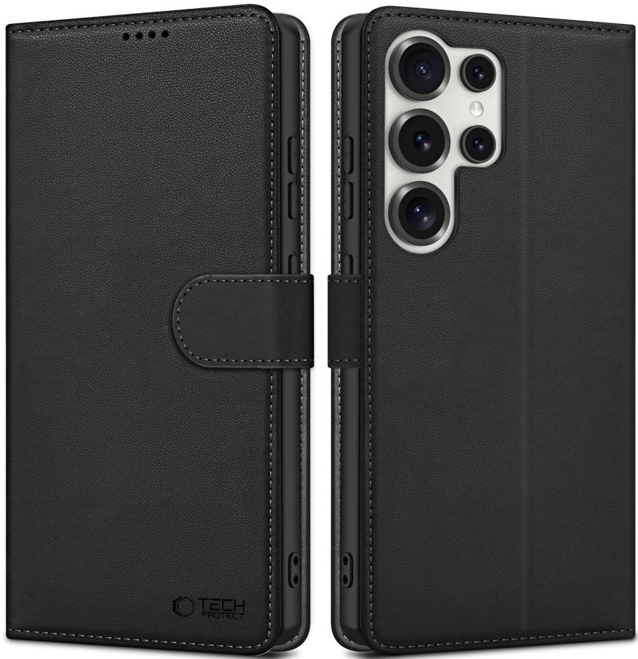 Θήκη Samsung Galaxy S25 Ultra Tech-Protect Wallet Πορτοφόλι Black
