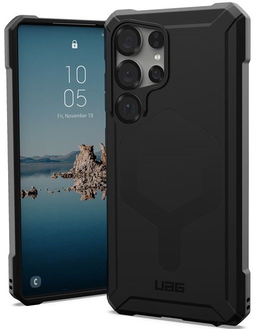 Θήκη Samsung Galaxy S25 Ultra UAG Essential Armor Ανθεκτική Σιλικόνης με MagSafe Black