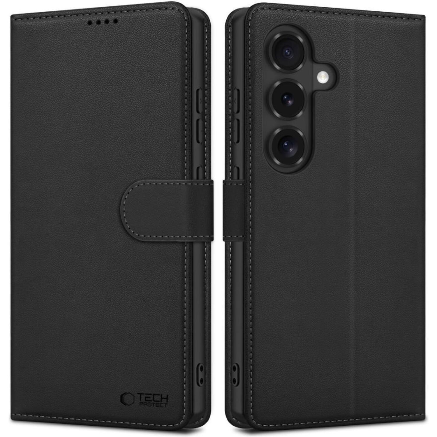 Θήκη Samsung Galaxy S26 FE Tech-Protect Wallet Πορτοφόλι Black