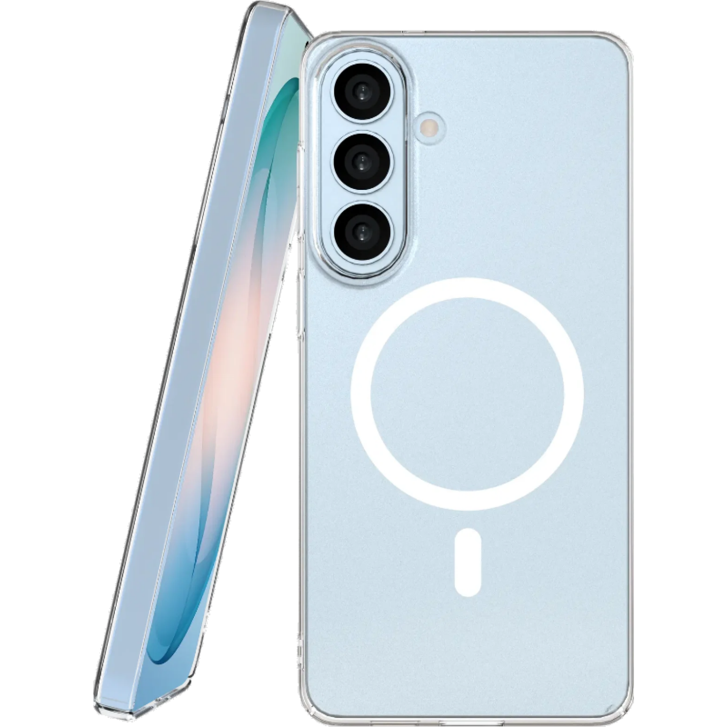 Θήκη Samsung Galaxy S26 Nekit Bare Thin Case Σκληρή Λεπτή Διάφανη με MagSafe 1.2mm Transparent 