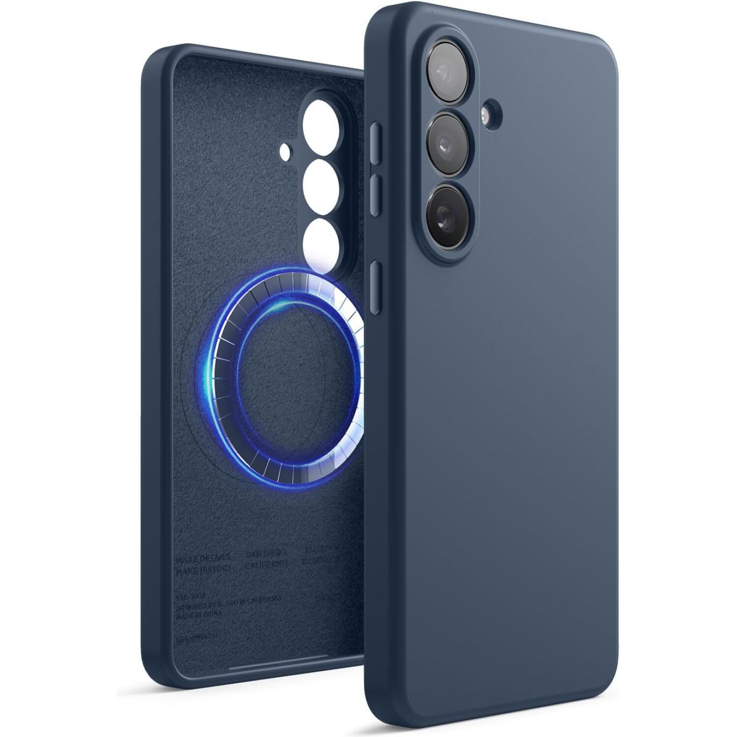 Θήκη Samsung Galaxy S26 Plus Elago Magnetic Silicone Case Premium Σιλικόνης με MagSafe Jean Indigo