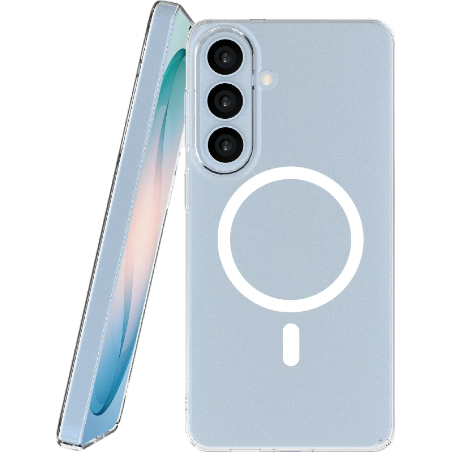 Θήκη Samsung Galaxy S26 Plus Nekit Bare Thin Case Σκληρή Λεπτή Διάφανη με MagSafe 1.2mm Transparent