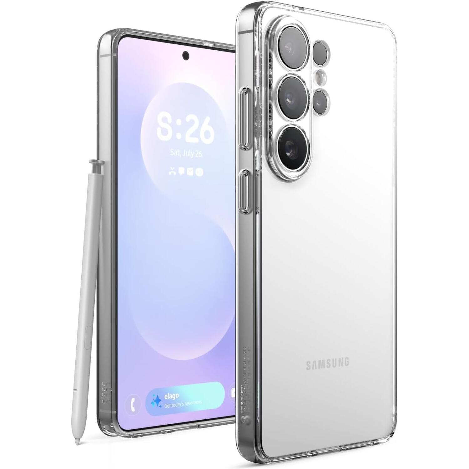 Θήκη Samsung Galaxy S26 Ultra Elago Hybrid Διάφανη Σκληρή Transparent