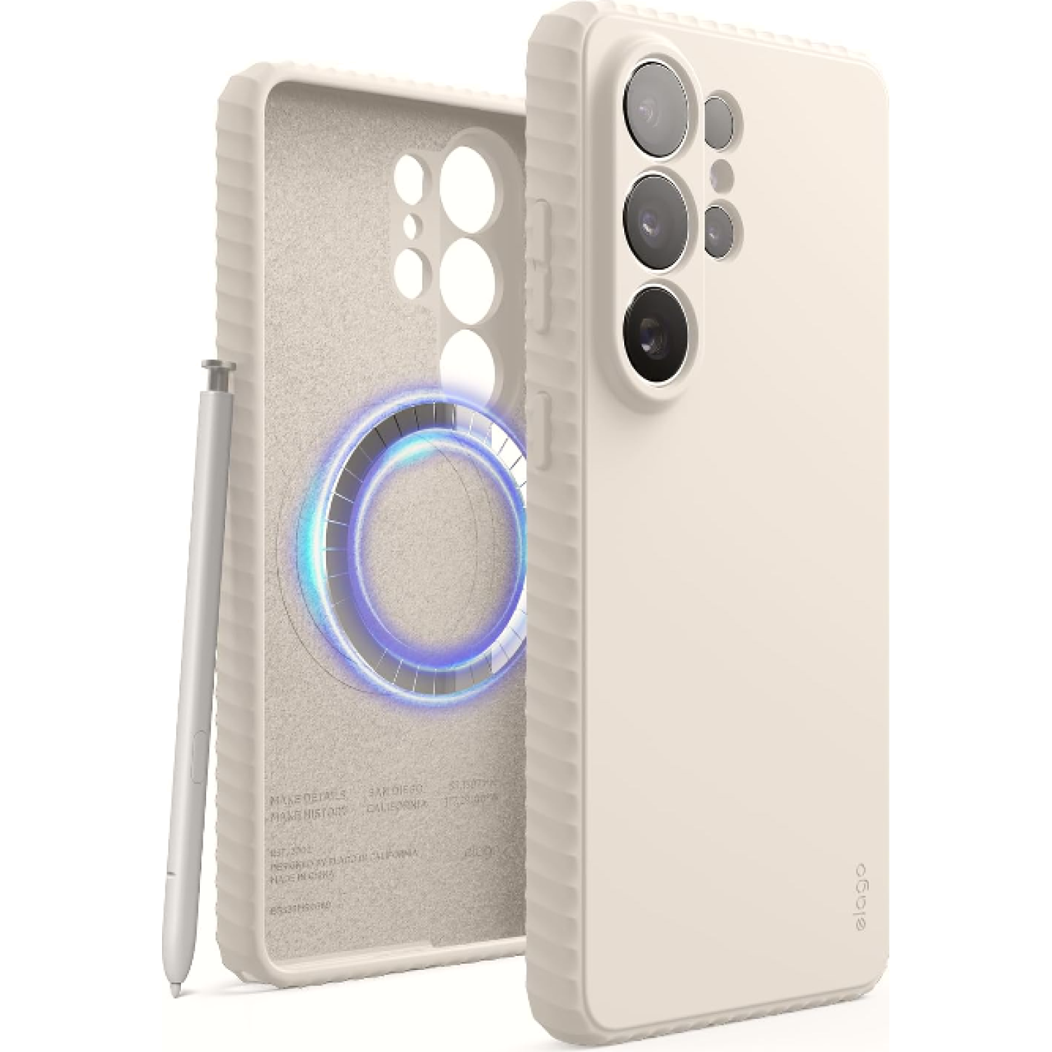 Θήκη Samsung Galaxy S26 Ultra Elago Magnetic Ridge Silicone Case Premium Σιλικόνης με MagSafe Stone