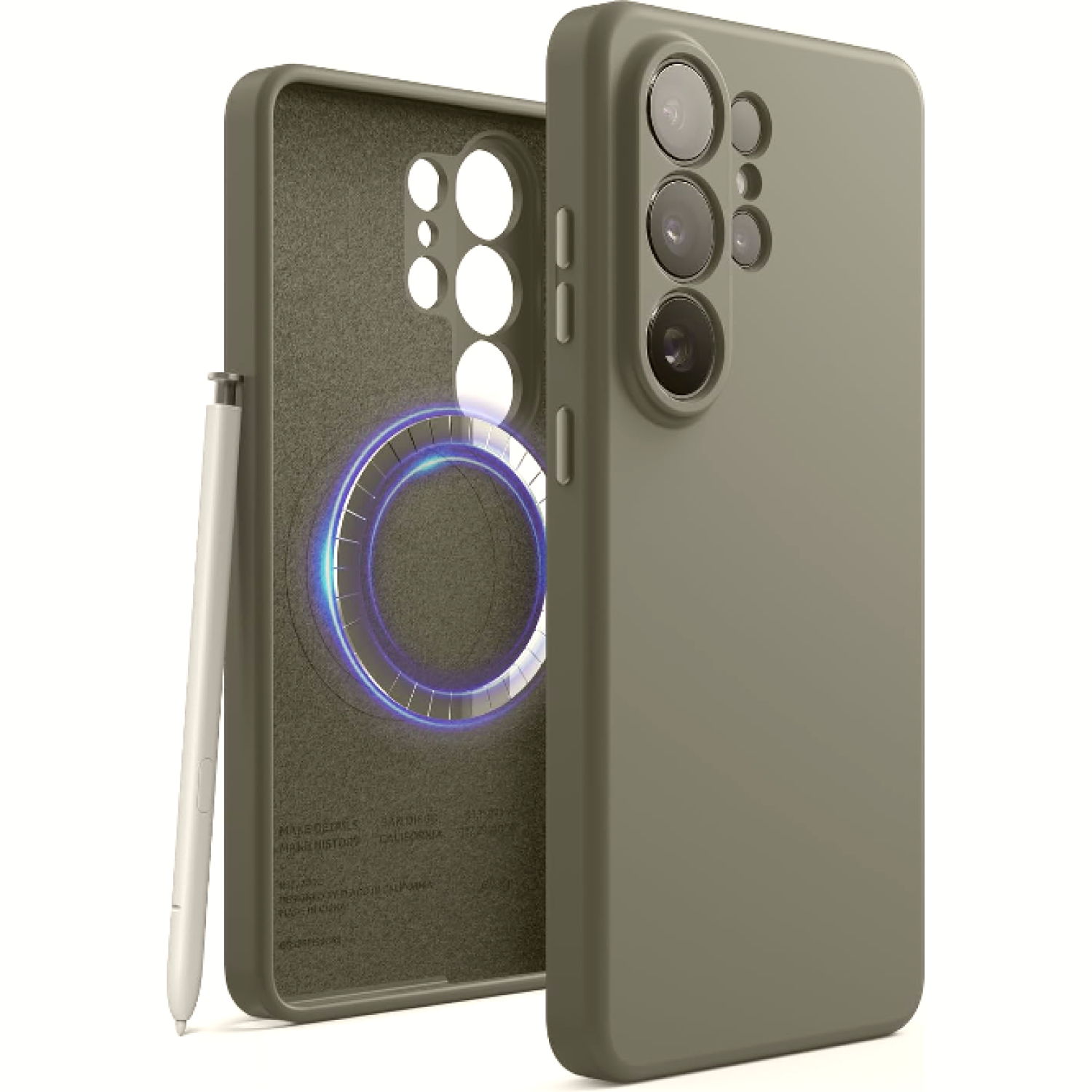 Θήκη Samsung Galaxy S26 Ultra Elago Magnetic Silicone Case Premium Σιλικόνης με MagSafe Medium Grey