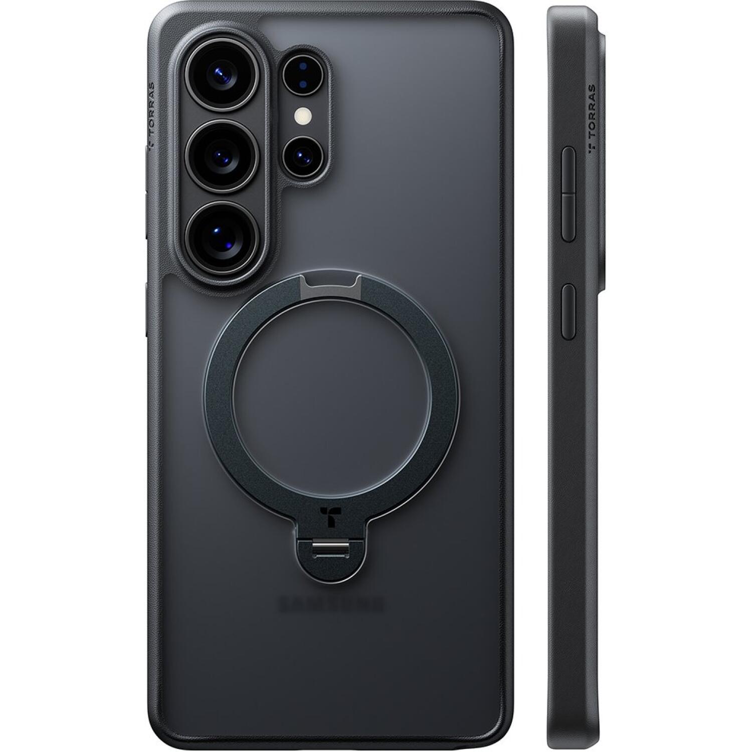 Θήκη Samsung Galaxy S26 Ultra Torras Ostand Q3 Spin Ανθεκτική με MagSafe & KickStand - Black (6938075647278)
