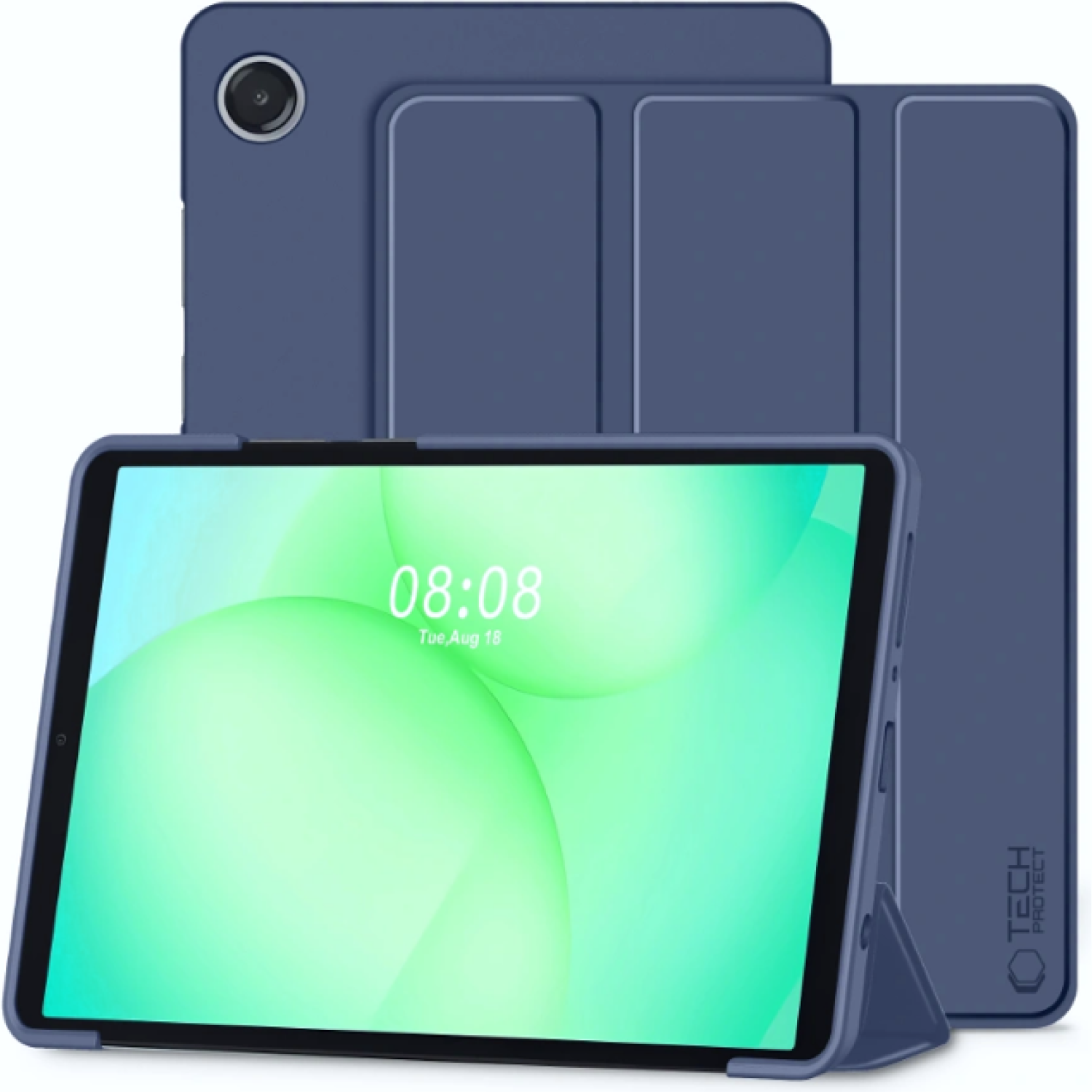 Θήκη Samsung Galaxy Tab A11 / A9 8.7" X133 / X135 / X110 / X115 Tech-Protect Smartcase Flip Navy