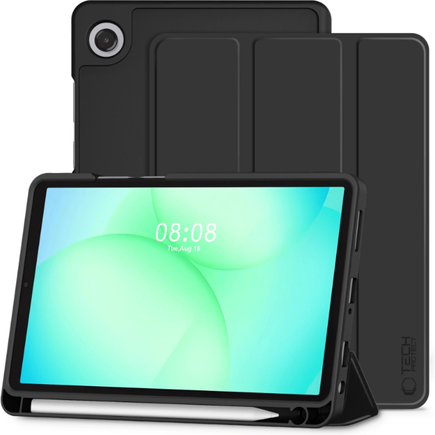 Θήκη Samsung Galaxy Tab A11 Plus / A9 Plus 11" X230 / X235 / X236 / X210 / X215 / X216 Tech-Protect SC Pen Smartcase Flip με Υποδοχή για Γραφίδα Black