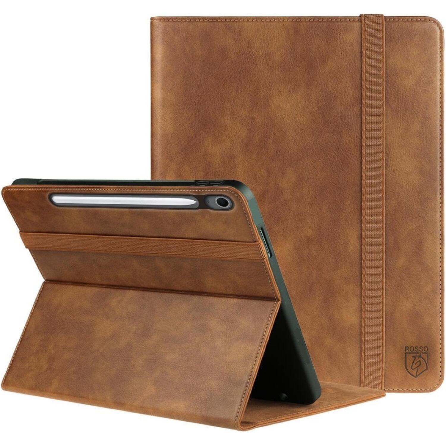 Θήκη Samsung Galaxy Tab S10 FE Plus 13.1" X620 / X626B Rosso Element PU με Υποδοχή για Γραφίδα Brown