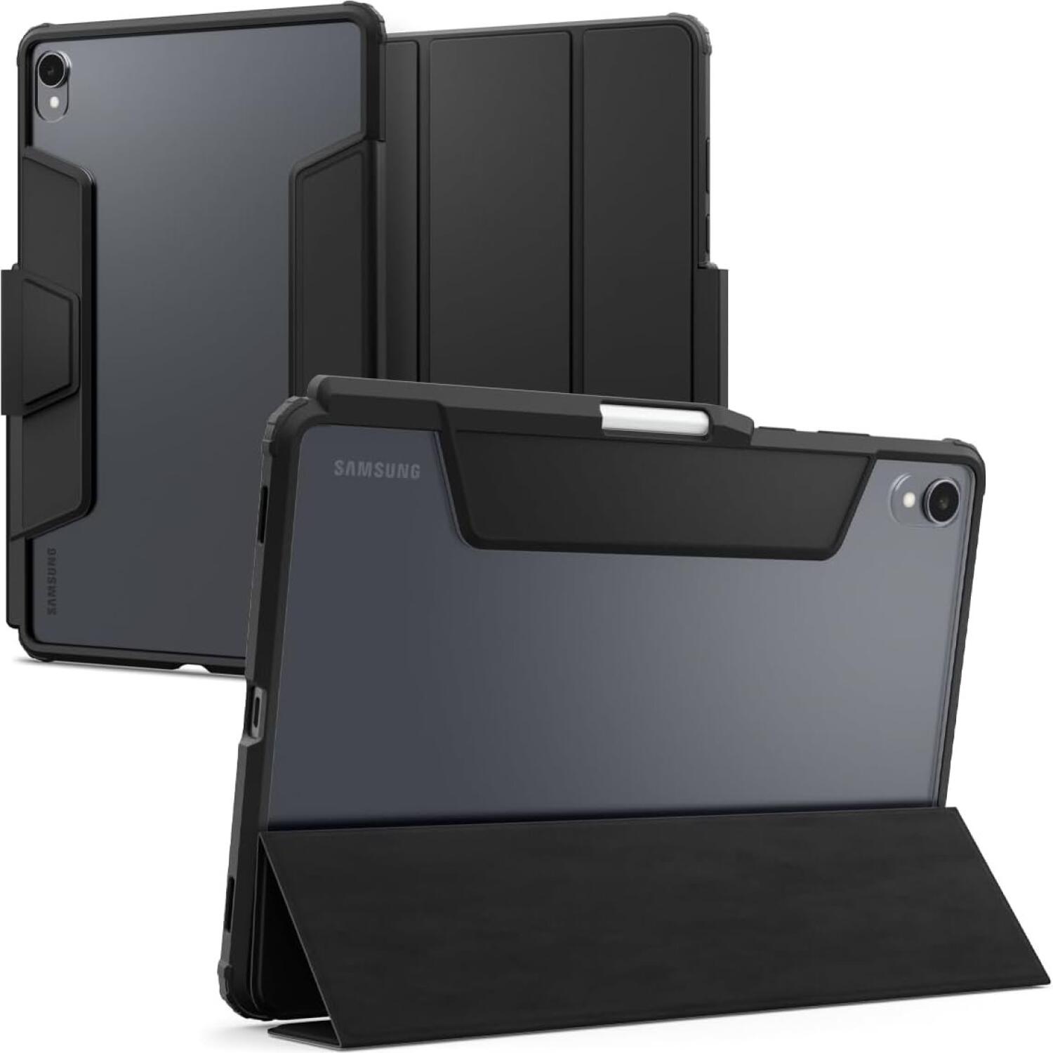 Θήκη Samsung Galaxy Tab S11 11" X730 / X736 Spigen Ultra Hybrid Pro με Υποδοχή για Γραφίδα Black